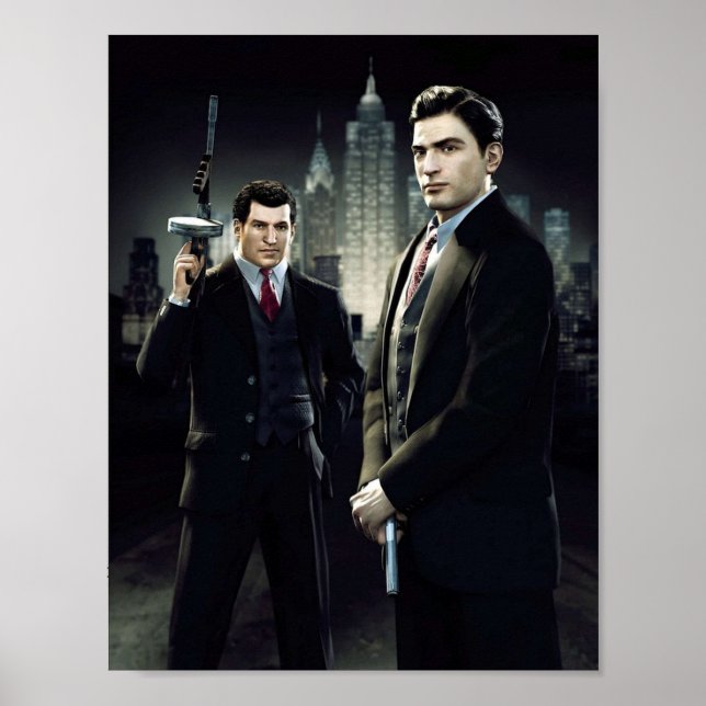 Affiche Mafia II (Devant)