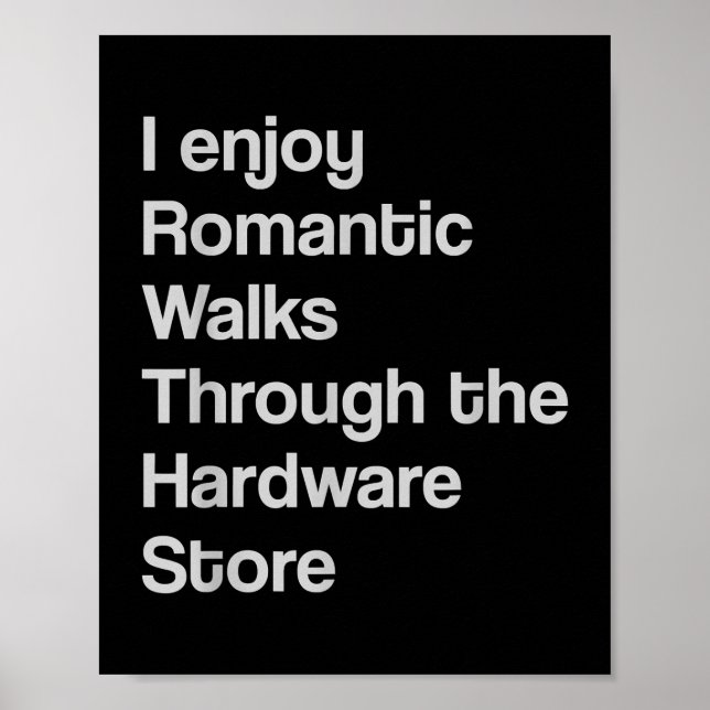 Affiche Magasin de matériel de menuisier de bois (Devant)