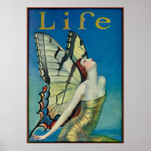 AFFICHE MAGAZINE DE LA VIE