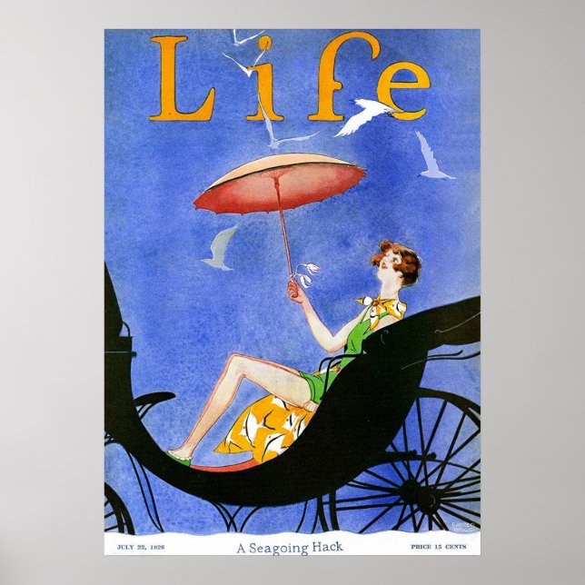 AFFICHE MAGAZINE DE LA VIE (Devant)