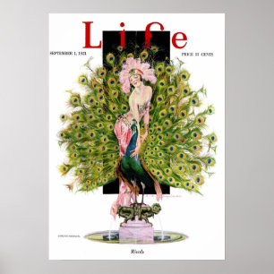AFFICHE MAGAZINE DE LA VIE