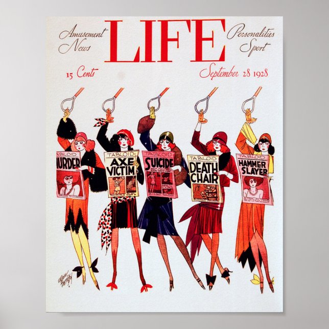 AFFICHE MAGAZINE DE LA VIE (Devant)