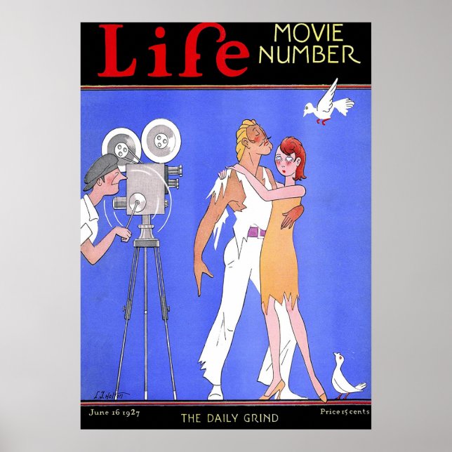 AFFICHE MAGAZINE DE LA VIE (Devant)
