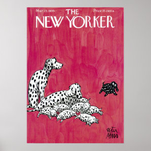 AFFICHE MAGAZINE DE NEW YORKER 1935