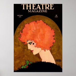 AFFICHE MAGAZINE DE THÉÂTRE