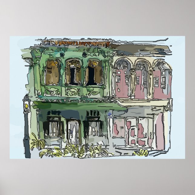 Affiche Magazine Street (Devant)