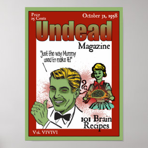 Affiche Magazine Undead