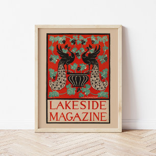 Affiche Magazine vintage Lakeside
