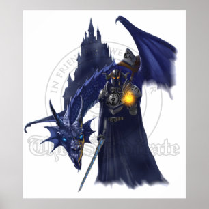 Affiche Mage Dragon With Watermark