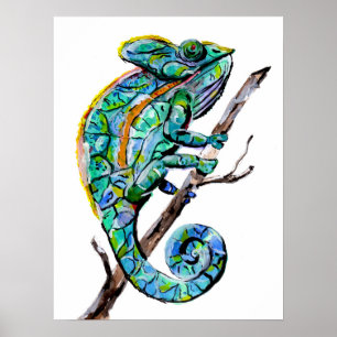 Affiche Magic Chameleon