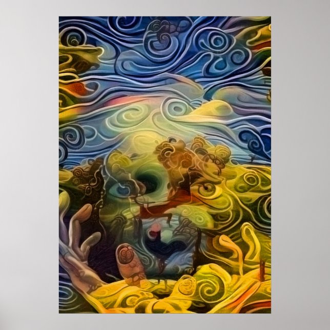 Affiche Magic eyes (Devant)