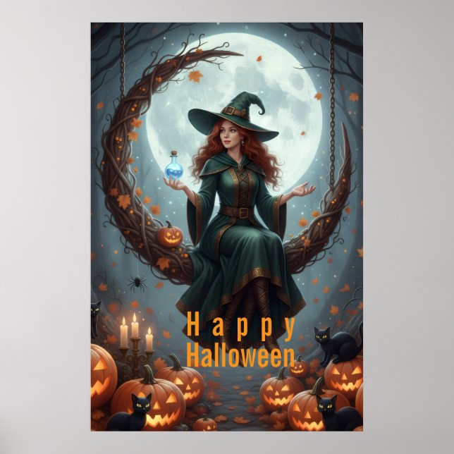 Affiche Magic Sorcery Halloween Family (Devant)