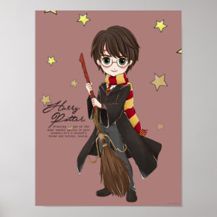Affiche Magical HARRY POTTER™ Aquarelle