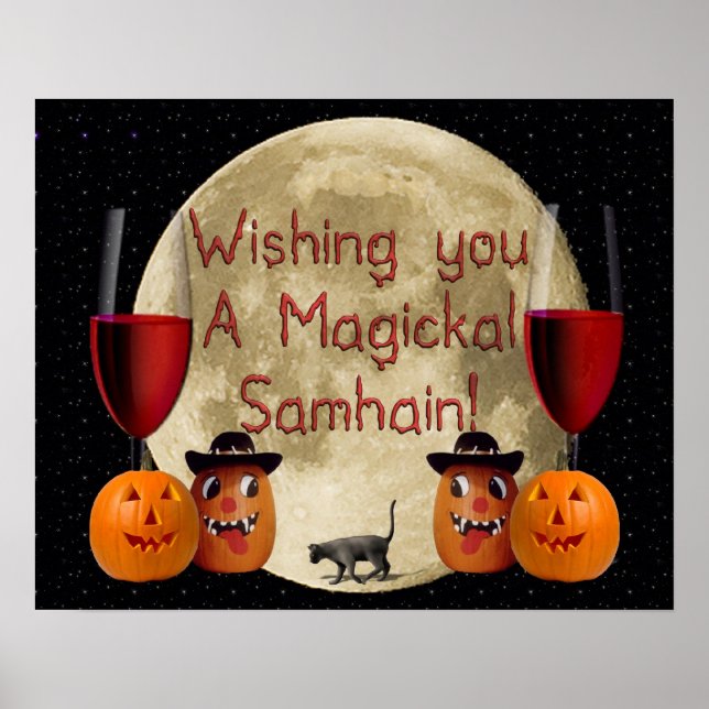 Affiche Magickal Samhain (Devant)