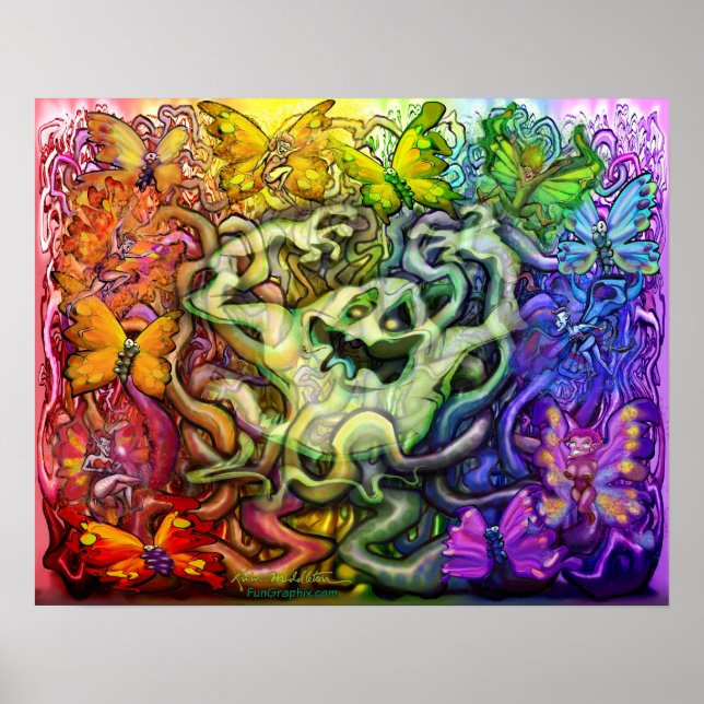 Affiche Magie de fantôme interconnectée (Devant)