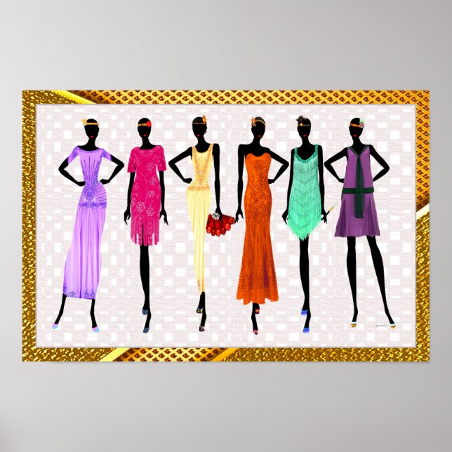 Affiche Magie de la fille noire (Devant)