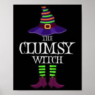 Affiche Magie Drôle De Sorcière De Halloween Matching Grou