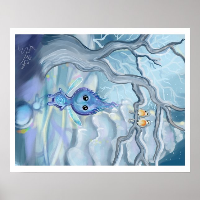 Affiche Magie hivernale (Devant)