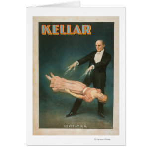 Affiche magique #1 de lévitation de Kellar