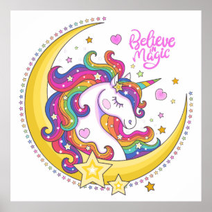 Affiche magique de Unicorn
