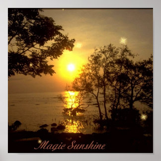 Affiche magique Sunshine
