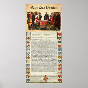 Affiche MAGNA CARTA Libertatum