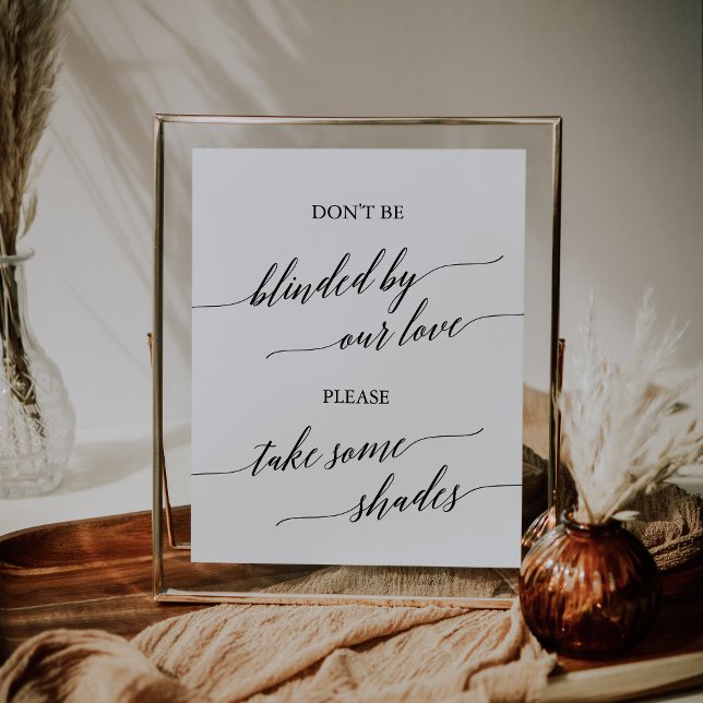 Affiche Magnifique calligraphie noire aveuglée par notre a (Créateur téléchargé)