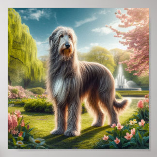 Affiche magnifique Irish Wolfhound