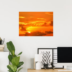 Affiche Magnifique lever de soleil en Floride