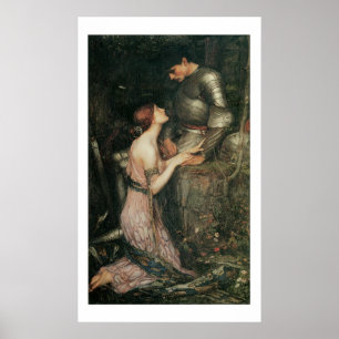 Affiche Magnifique Mermaid D'Art Victorien Imprimé