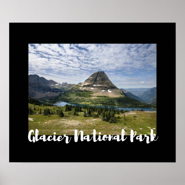 Affiche Magnifique parc national des glaciers (Devant)