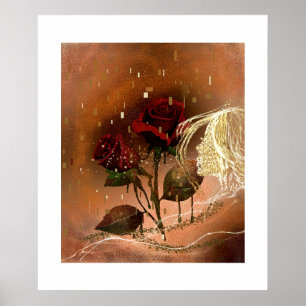Affiche Magnifiques Roses d'Automne
