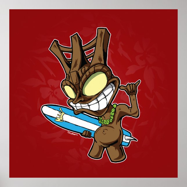 Affiche Mahalo Tiki (Devant)