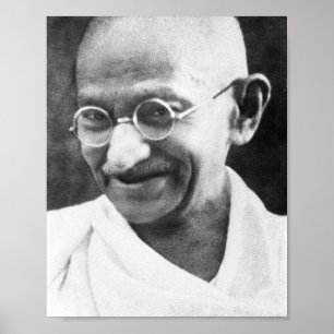 Affiche Mahatma Gandhi