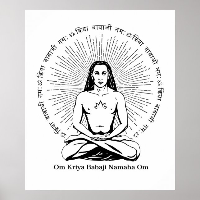 Affiche Mahavatar Babaji (Devant)