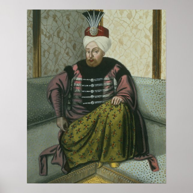 Affiche Mahomet (Mehmed) IV (1642-93) Sultan 1648-87, de (Devant)