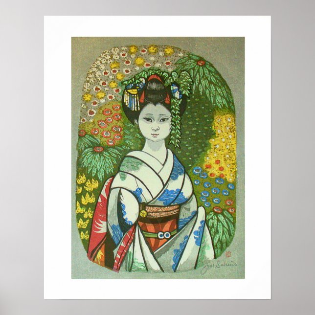 Affiche Maiko Sekino Junichiro 1960 (Devant)