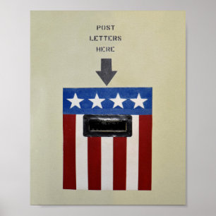 Affiche Mail Drop on the USS Battleship Alabama"