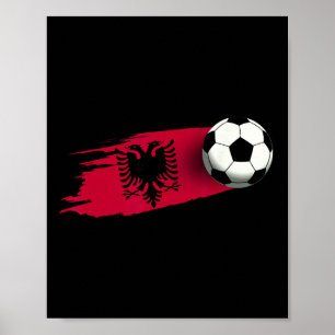 Affiche Maillot Alnia Drapeau Équipe de football alnienne