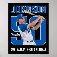 Maillot de baseball personnalisé avec photo et num