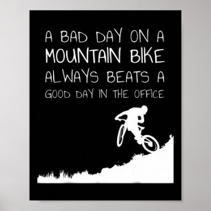 Affiche Maillot de cyclisme VTT et T Shirt de vélo
