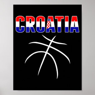 Affiche Maillot de fans de baseball de Croatie - Sport du