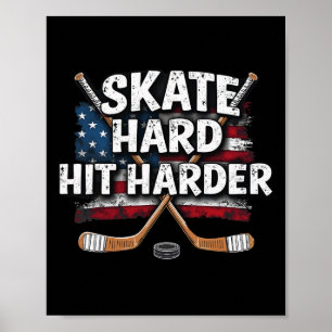 Affiche Maillot de hockey Cadeaux de garçon de hockey Équi