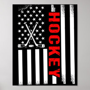Affiche Maillot de hockey Joueur de hockey Gardien de but 