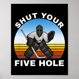 Affiche Maillots de hockey sur glace, Fermez Votre Cinq Tr