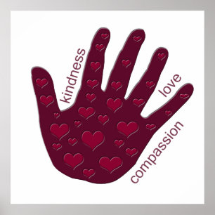 Affiche Main des Coeurs