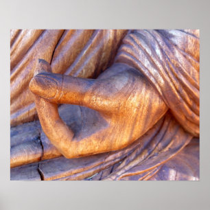 Affiche Main du Bouddha