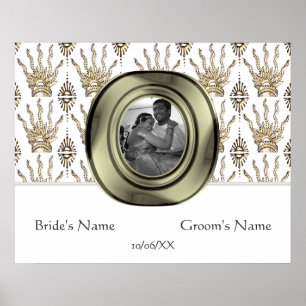 Affiche Main hennée (or) (Mariage) bannière