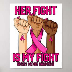 Affiche Main Son Combat Est Mon Combat Conscience Du Cance
