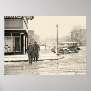 Affiche Main Street, janvier 1939